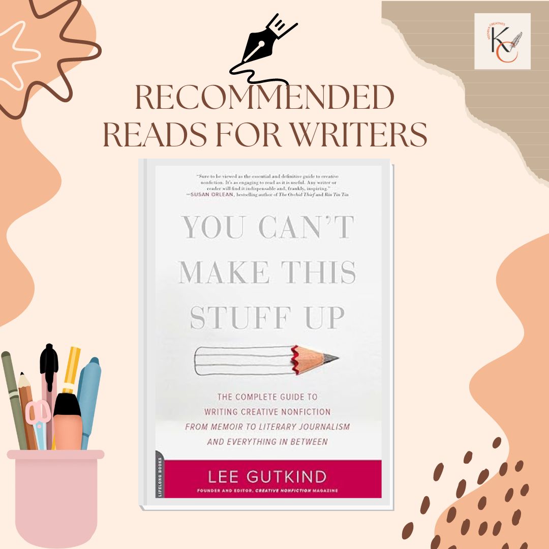 Recommended Reads for Writers- Week # 3